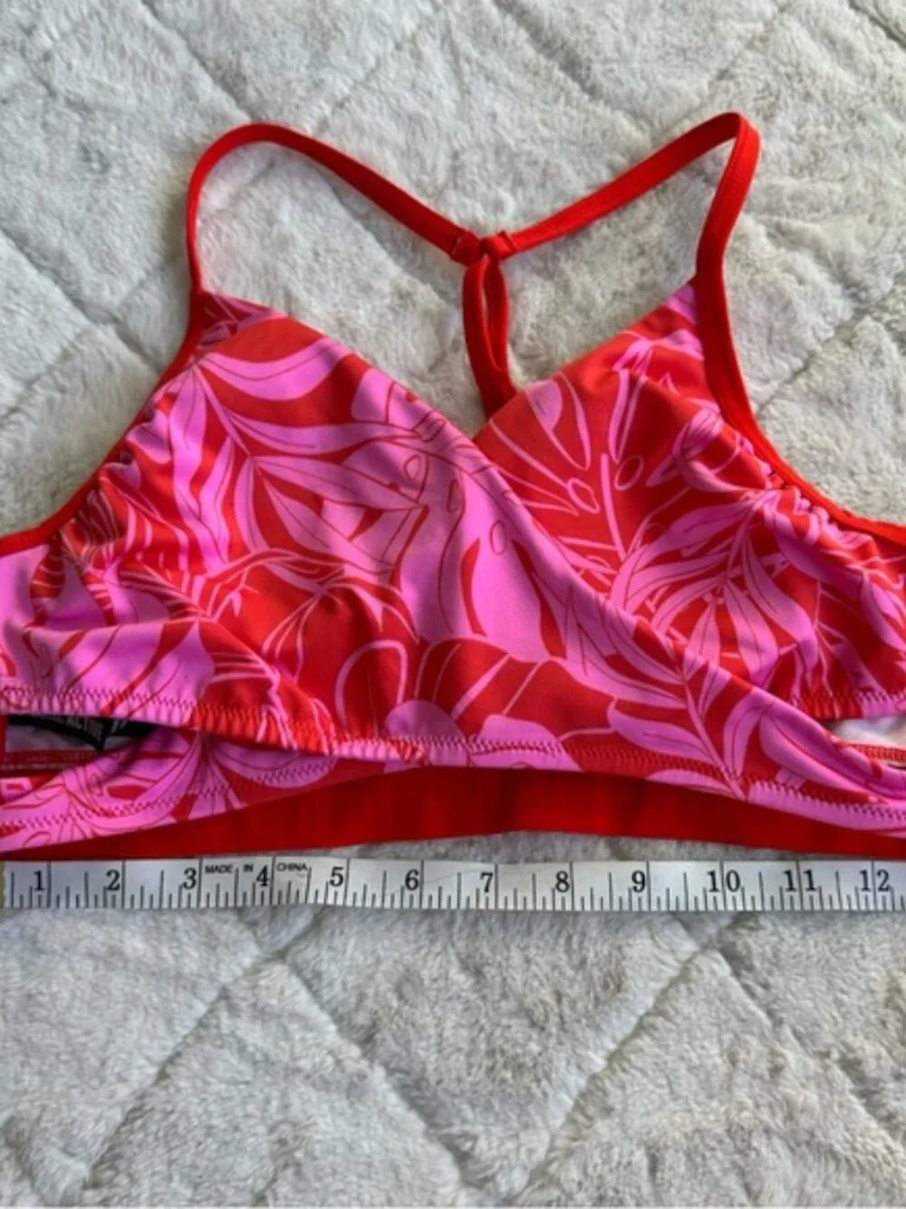 Victoria’s Secret Pink | Active Ultimate Lightly Lined Bikini Top | Size Large
